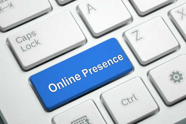 Online presence analysis services